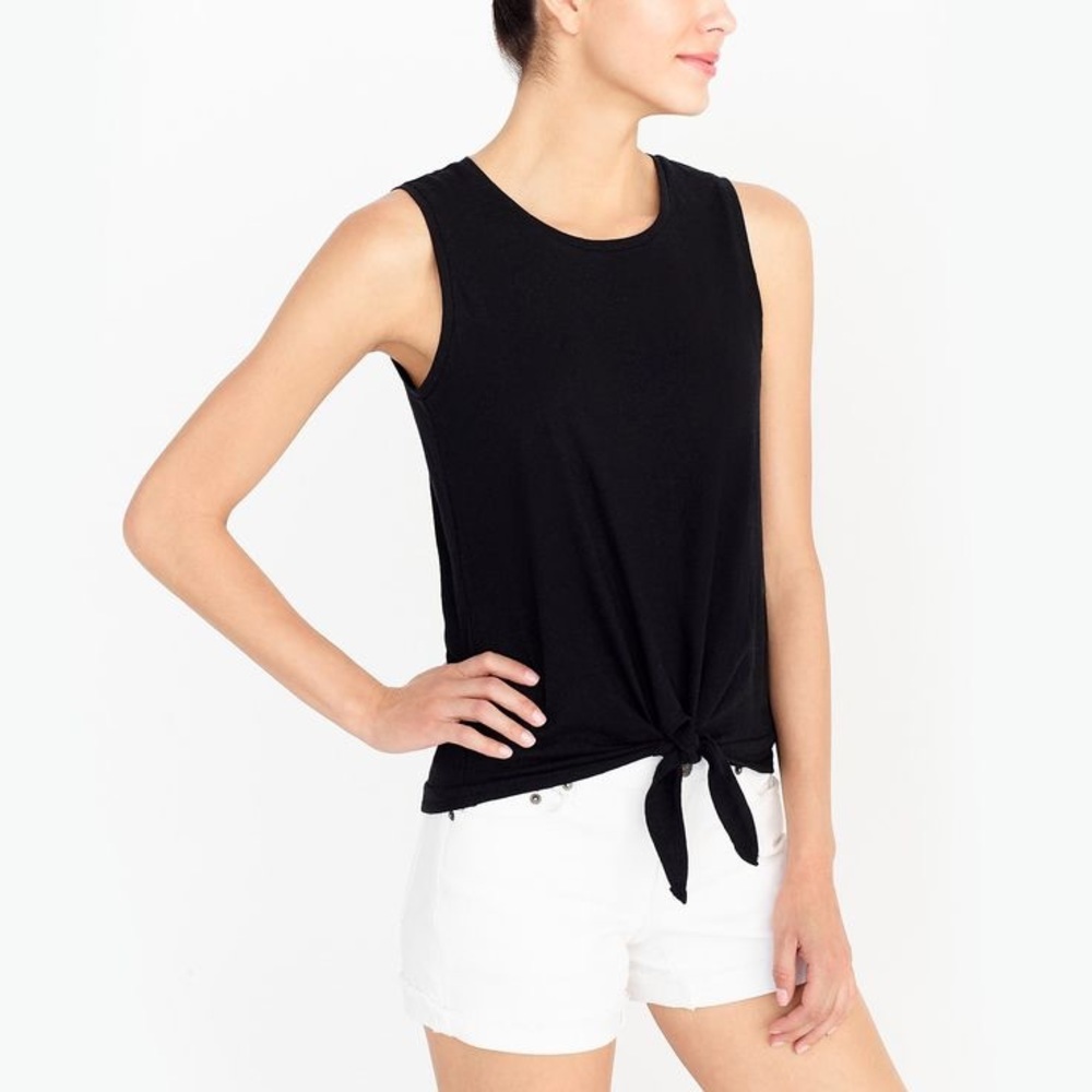 Jcrew tie front tank